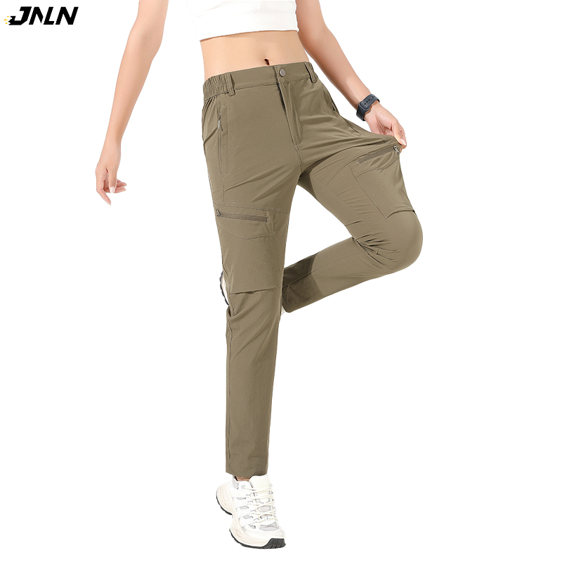 Mountain Biking Pants Women - JNLN Hiking Pants Women 4-Way Stretch