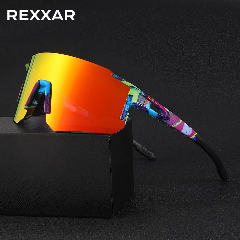 Mountain Biking Sunglasses - REXXAR New Cycling Glasses Bike Sunglasses