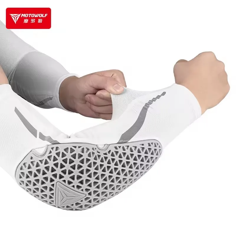 Mountain Biking Elbow Pads - Motorcycle Elbow Pads Summer Breathable Elastic