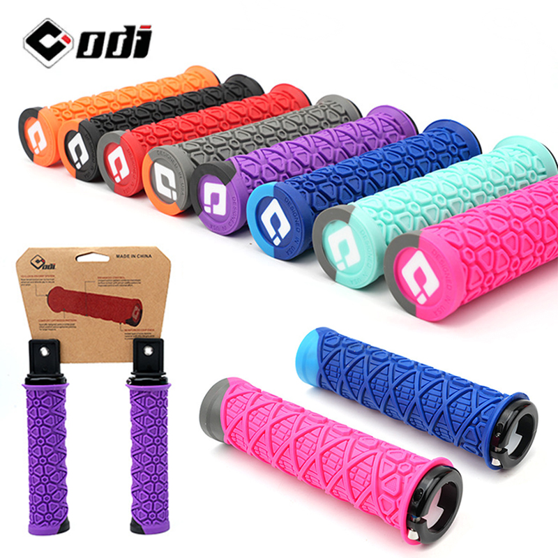 Mountain Biking Downhill - ODI G30 MTB Silicone Grips Lock-On
