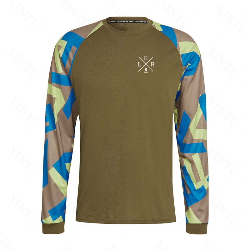 Men's Motorcycle Lrga Jersey M - Mountain Biking Downhill 评论和价格