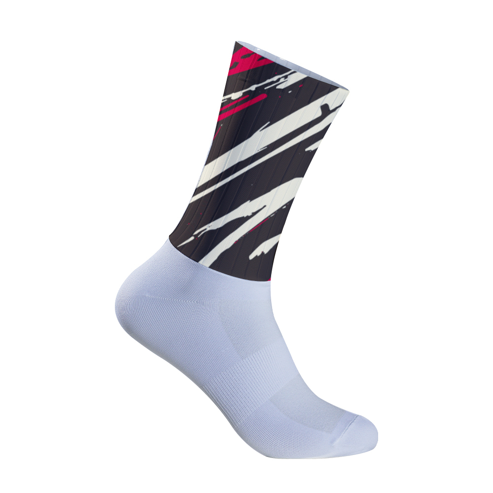 Fashion Color Block Cycling So - Mountain Biking Socks 评论和价格