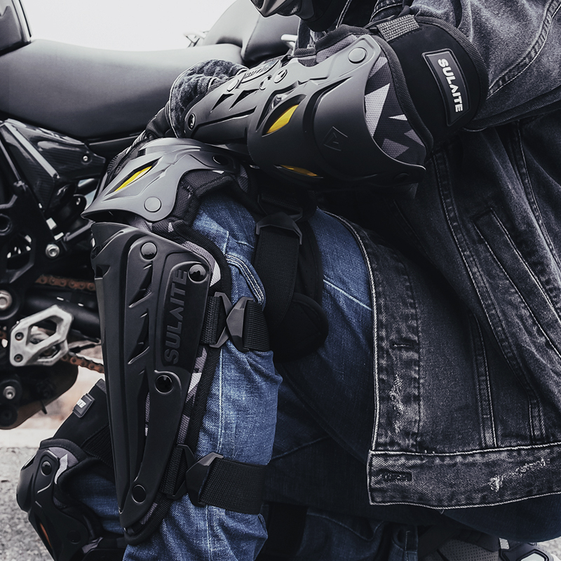 Motocross Knee Pads Moto Prote - Mountain Biking Elbow Pads 评论和价格