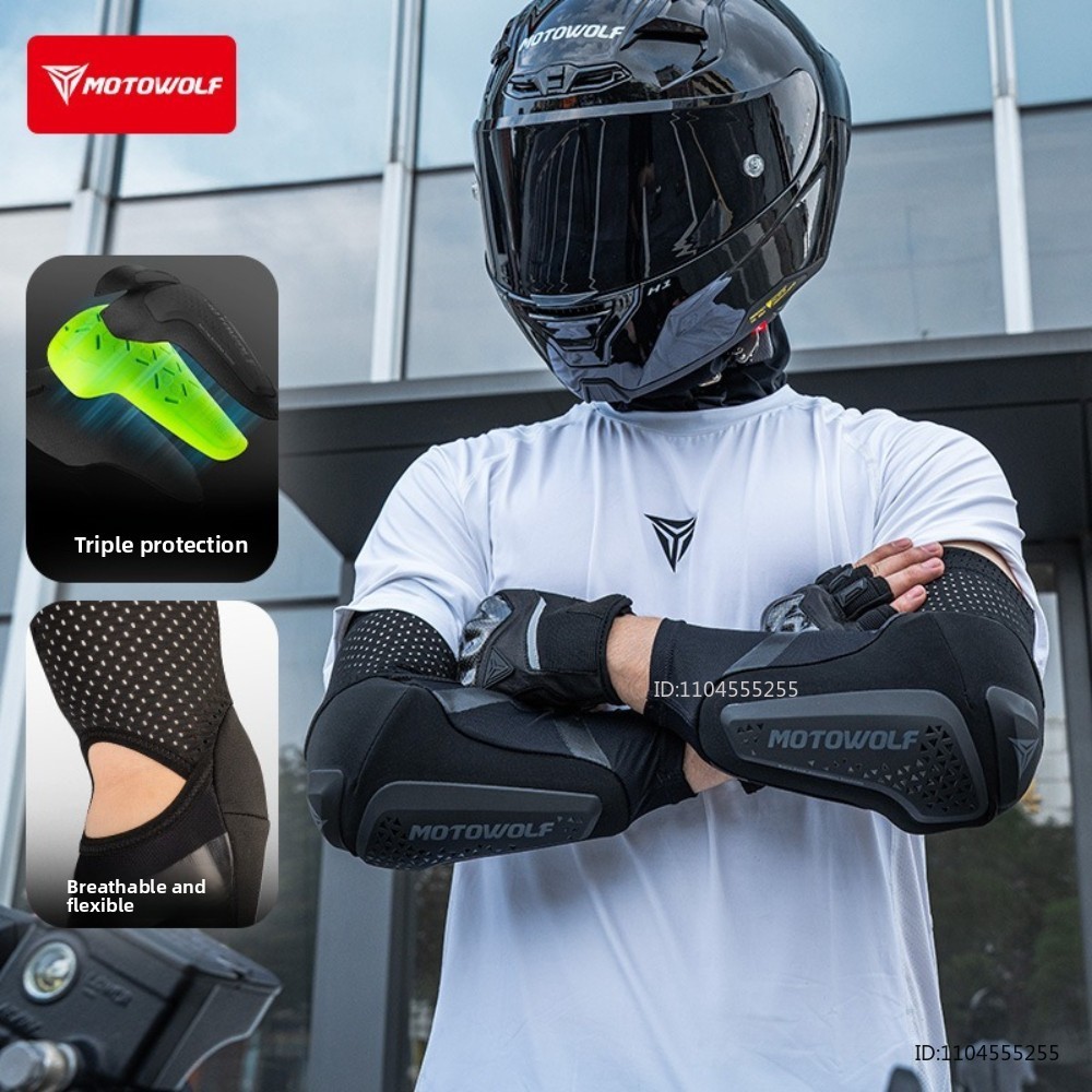 Motorcycle Elbow Pads Elastic  - Mountain Biking Elbow Pads 评论和价格