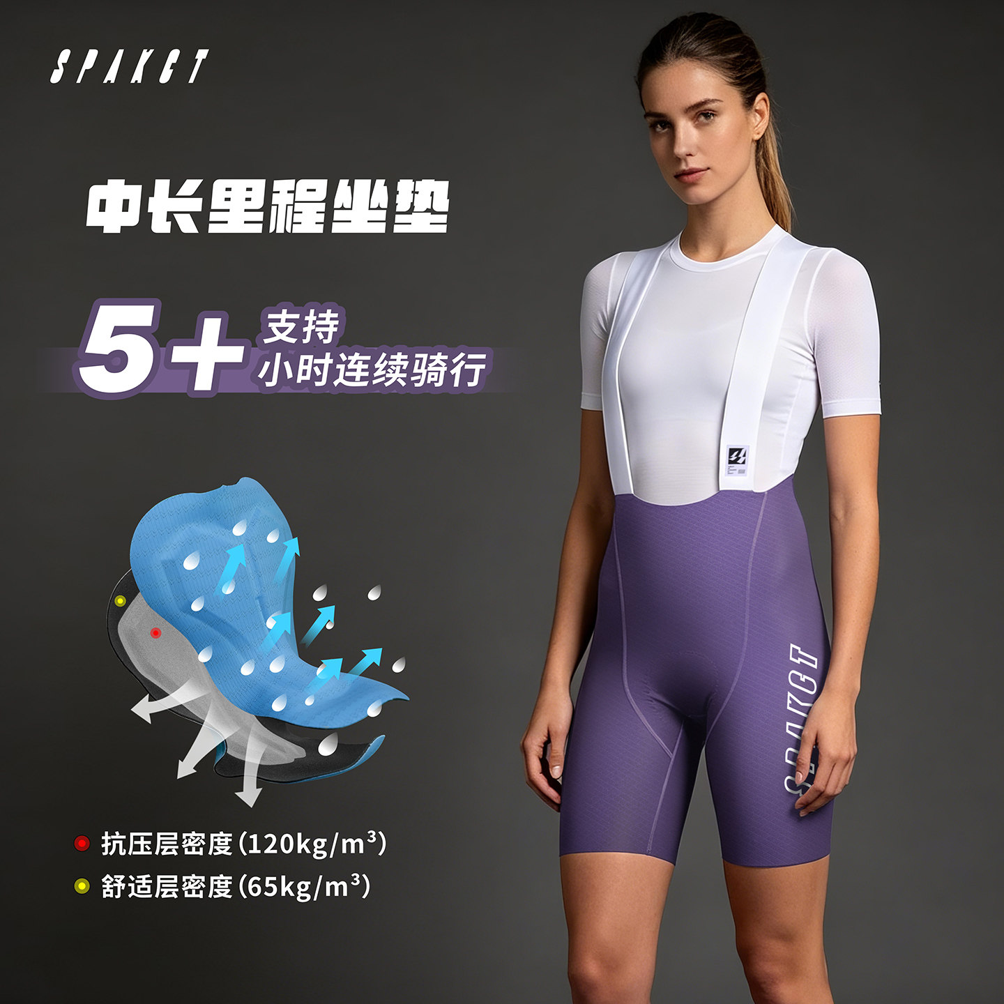 Spaceteen Women's Cycling Belt - Mountain Biking Pants Women 评论和价格