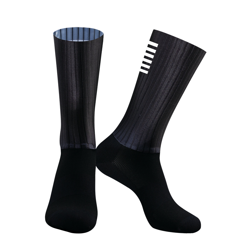YKYW Black White Anti Slip Sil - Mountain Biking Socks 评论和价格