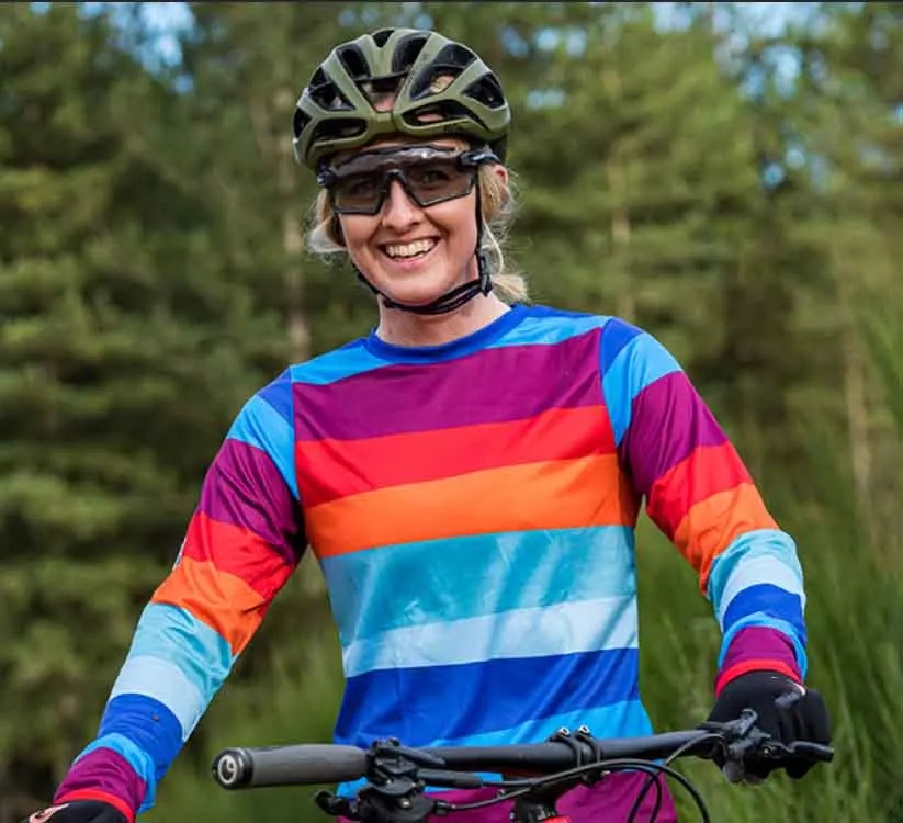Women's Cross Country Motorcyc - Mountain Biking Long Sleeve Shirt 评论和价格