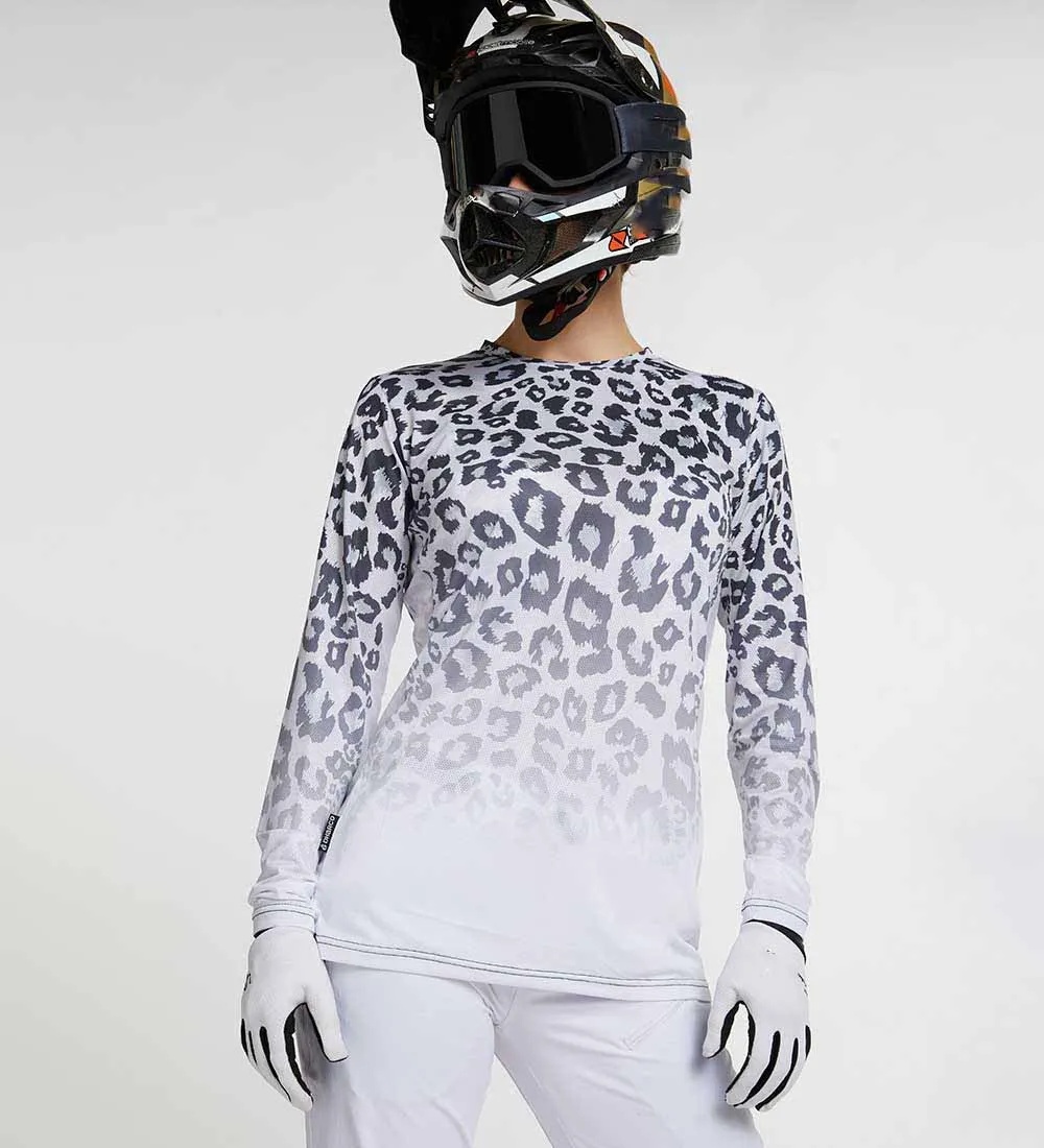 Women's Cross Country Motorcyc - Mountain Biking Long Sleeve Shirt 评论和价格