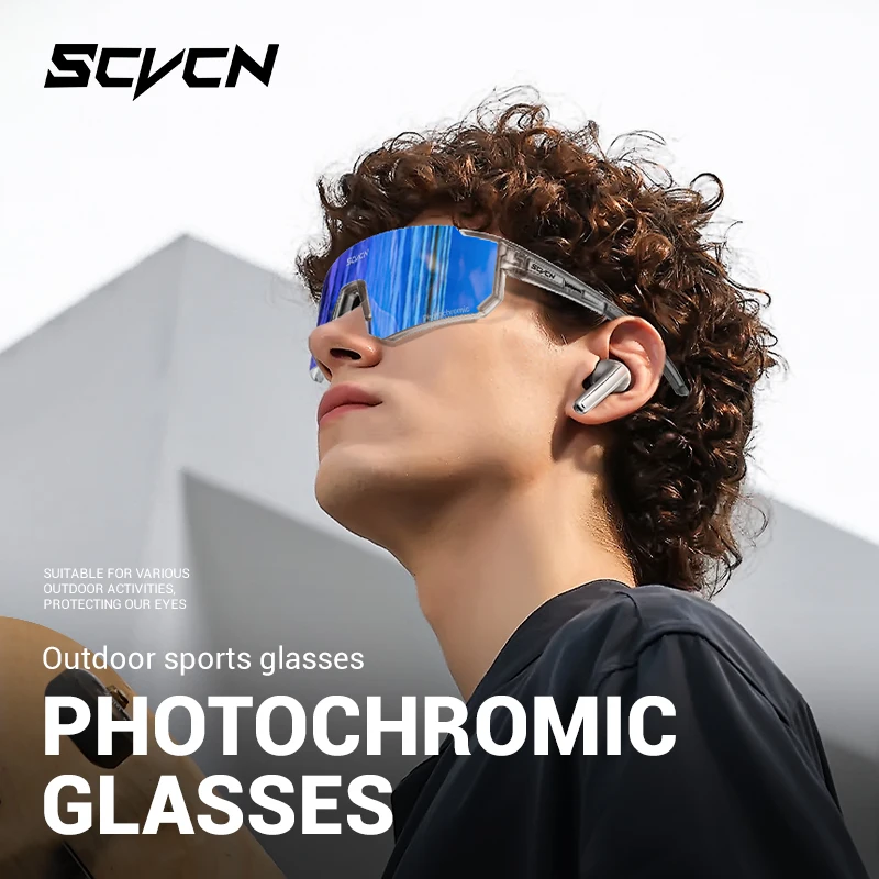 SCVCN New Outdoor Photochromic - Mountain Biking Sunglasses 评论和价格