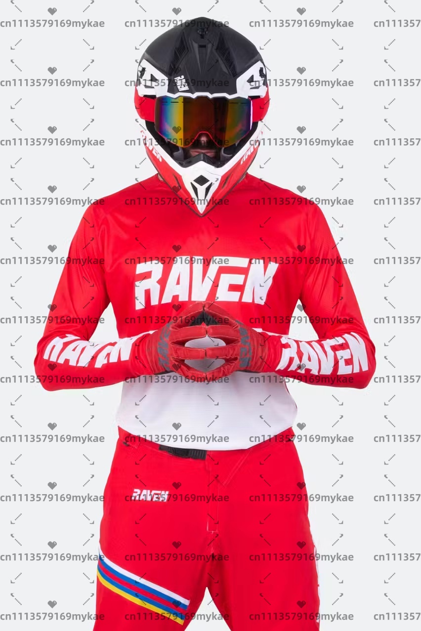 Men's Raven Jersey DH Motorcyc - Mountain Biking Long Sleeve Shirt 评论和价格