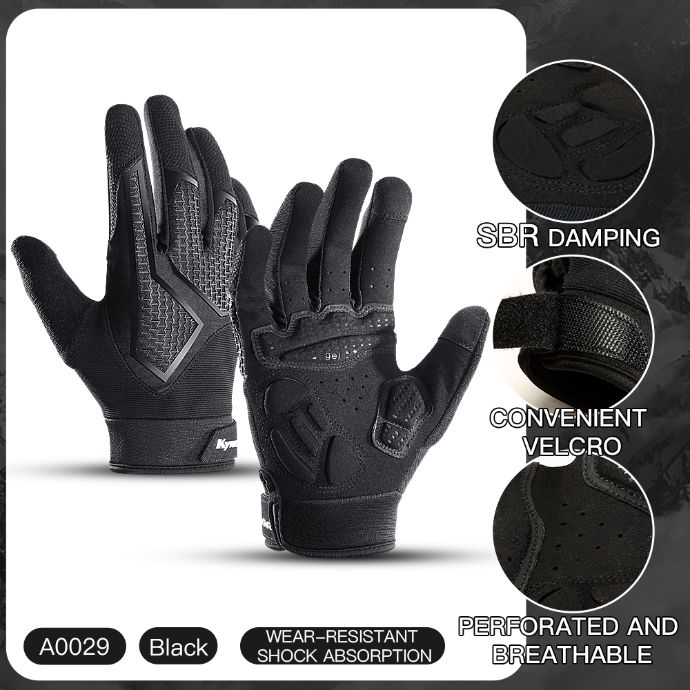Kymc Full Finger Cycling Glove - Mountain Biking Elbow Pads 评论和价格