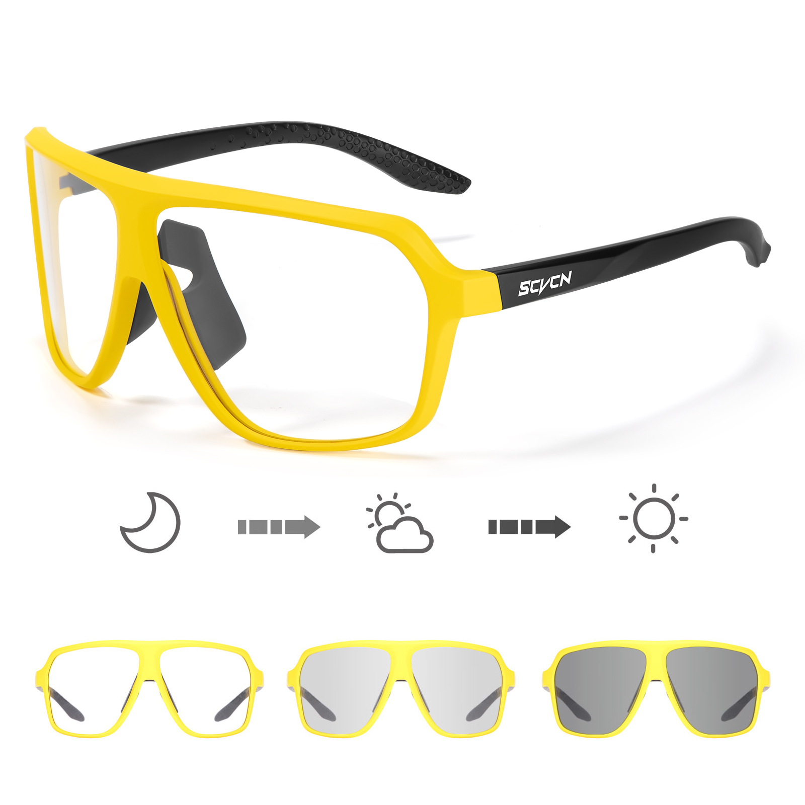 SCVCN Cycling Sunglasses Goggl - Mountain Biking Sunglasses 评论和价格