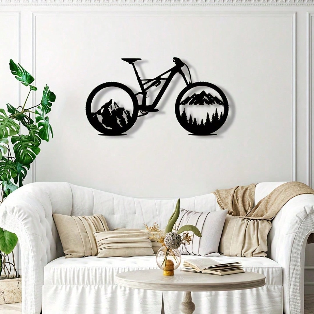 Black Metal Mountain Bike Tire - Mountain Biking Gifts 评论和价格
