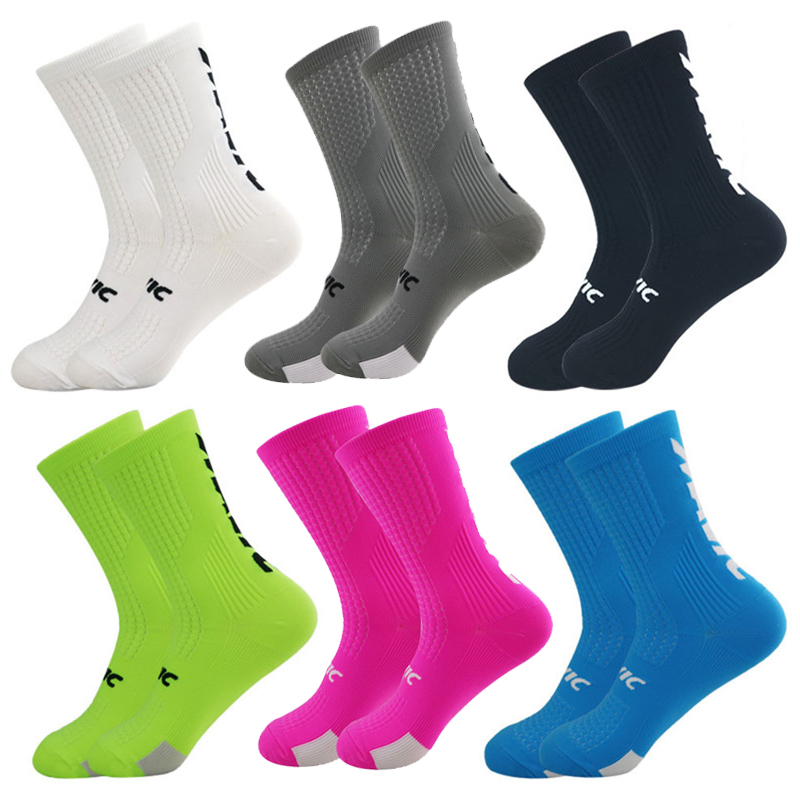 3 Pairs Cycling Socks Men Lett - Mountain Biking Socks 评论和价格